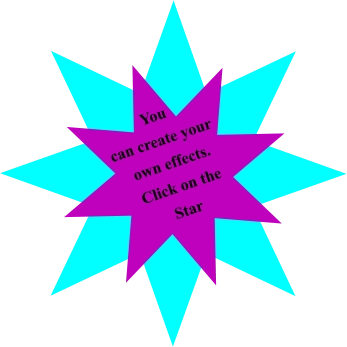 You can create your own effects.  Click on the Star
